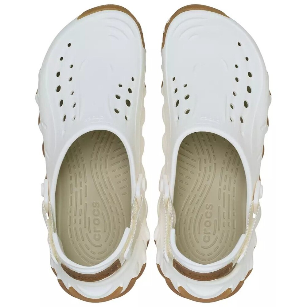 Crocs Echo Gum Ro Clog Chalk/Gum Men's Size 9 / Women's Size 11 - (211675-0WV) - Picture 4 of 6